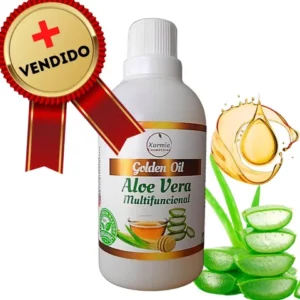 Óleo de Aloe Vera Babosa para Pele com Psoríase Regeneração e Cuidado 100ml Natural