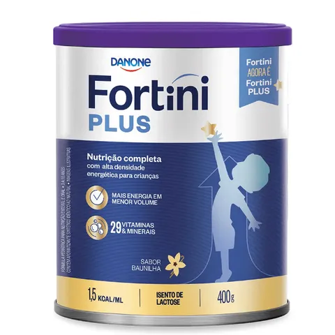 Formula Infantil Fortini Plus Baunilha 400g VENC 15052024