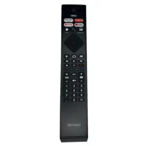 Controle Remoto Tv LED Philips Smart 4k Android com Netflix YouTube Prime Video 9203