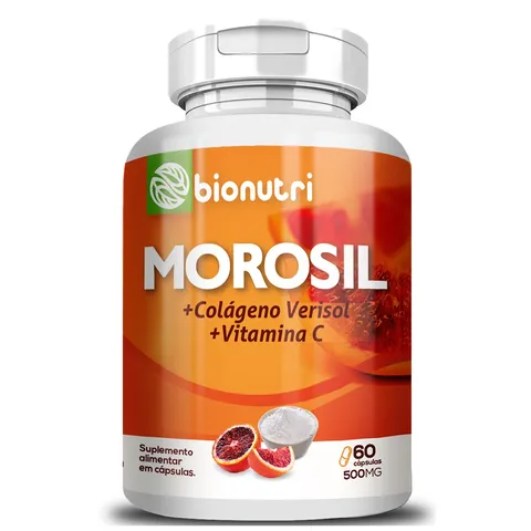 Morosil C Colageno Verisol Vitamina C 60 Cápsulas Bionutri