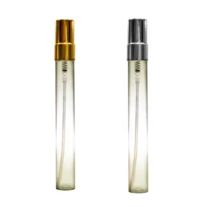 2un de Vidros Flaconete para aromaterapia 10ml Valvula Spray Ouro ou Prata