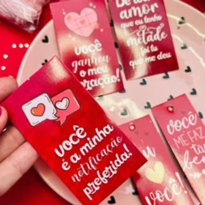 50 Cartões com Frases de Amor Notificação Favorita Tag Namorados Tag Frases de Amor