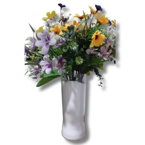 Vaso de vidro para flores decoração suporte para vela decorativo transparente