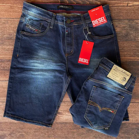 Bermuda Jeans Masculina Diesel