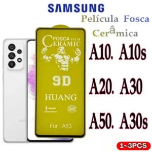 Película Fosca Cerâmica Flexível 9D Hidrogel Samsung A10 A10S A20 A30 A30S A50