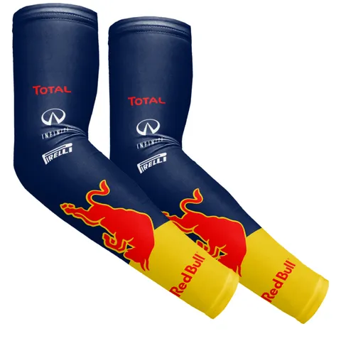 Manguito Red Bull Proteção UV Gamer Ciclismo esportes