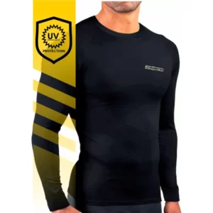 Camisa térmica Segunda Pele proteção malha fria solar FPS 50 praia pesca Esporte ar livre ciclismo natação pitmonster