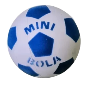 Pacote com 6 Mini bolas de Vinil para basquete ou futebol Infantil