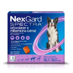 NexGard Spectra Antipulgas e Carrapatos Para Cães de 151 a 30kg