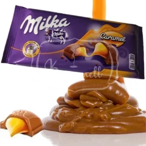 Milka Caramel Chocolate Recheado Com Caramelo Importado Polônia