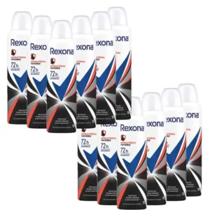 Kit 12 Desodorante Rexona Motionsense Antibacterial e Invisible 150ml