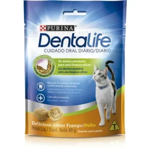 Petisco Nestlé Purina Dentalife Petisco para Gatos Adultos 40g