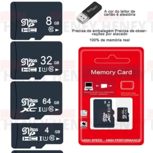 Cartão De Memória micro flash sd 8gb 4gb 32gb 64gb Para Dispositivos Digitais Classe10 4gb 8gb