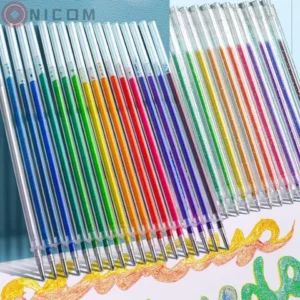 12 cores Recargas coloridas qualidade superior Recarga do marcador Papelaria Material para estudantes Material de escritório Aprender Deus