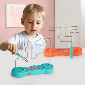 Brinquedo De Três Níveis Elétricos Do Não Buzz Circuito Educacional Labirinto Quebra Cabeça Jogo Clássico Retro BrinquedosCabeças De Mesa Para Crianças Melhorar A Concentração Das