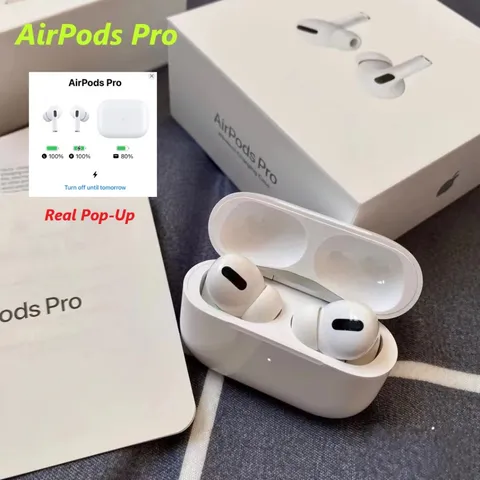 Fone De Ouvido IntraAuricular Bluetooth Sem Fio Com Para Airpods Pro 3