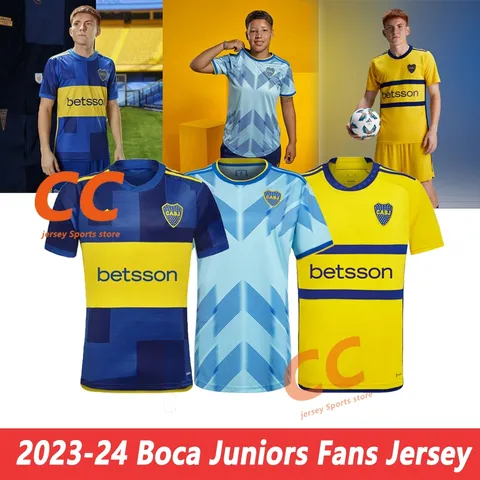 Boca Juniors Soccer Football Jersey Camisa Esportiva Jerseys 202324 Versão De Alta Qualidade Para Fãs