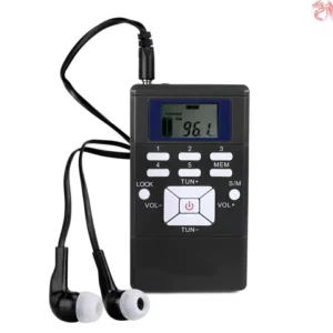 Big Sale Mini Receptor De Relógio Digital Portátil DSP Stereo Rádio FM Para Reunião
