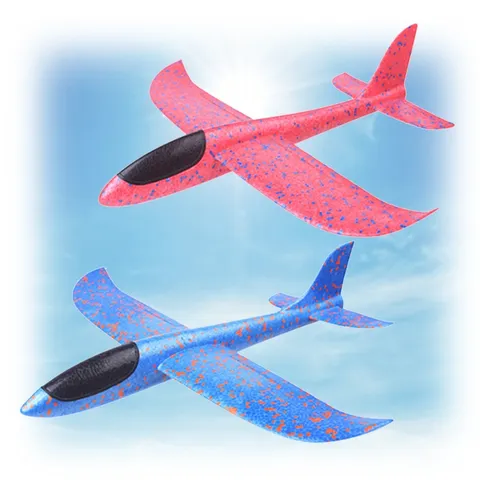 Brinquedo De Avião Voador Crianças DIY Mão Aviões Planador Espuma Modelo De Resistente Jogos Menino Menina Do Miúdo