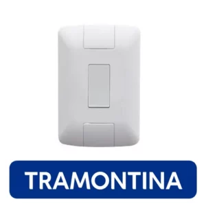 Conjunto 4x2 De Interruptor Simplesparalelo Aria Tramontina