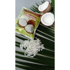 Coco ralado fita pacote de 500 g 100 natural sem extração do leite e sem adição de açúcar
