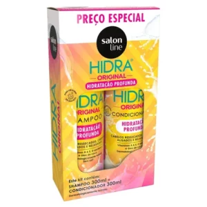 Kit Salon Line Hidra Original Shampoo Condicionador 300mL