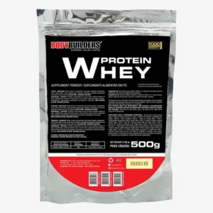 Whey Protein Concentrado em Blend Proteíco 500g Refil Bodybuilders Suplemento para ganho de massa muscular