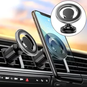 Suporte Magnético Para Celular MagSafe Compatível Com iPhone 14 12 13 Pro Max Mini Telefone Clipe De Respiro De Ar Carro