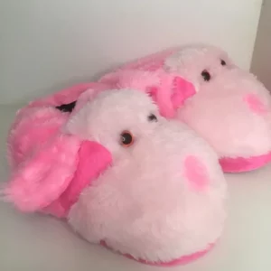 pantufa lançamento do cachorro rosa barata e confortável