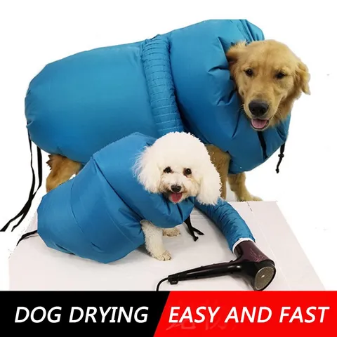 Portátil Cachorros Dobráveis Secador De Pêlos Rápido Para Animais De Estimação Sacos De Limpeza Cães Acessórios