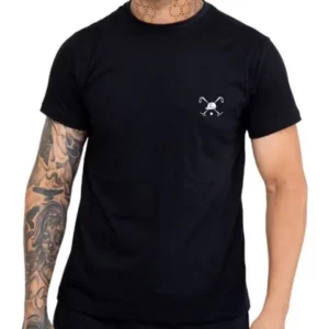 Camiseta Masculina Unissex Básica Preta Varias Cores 100 Algodão Envio Rápido