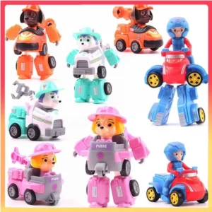Robô Transformador De Patas De Skye Chase Ryder Marshall Brinquedo Patrulha Brinquedos Educacionais Para Crianças