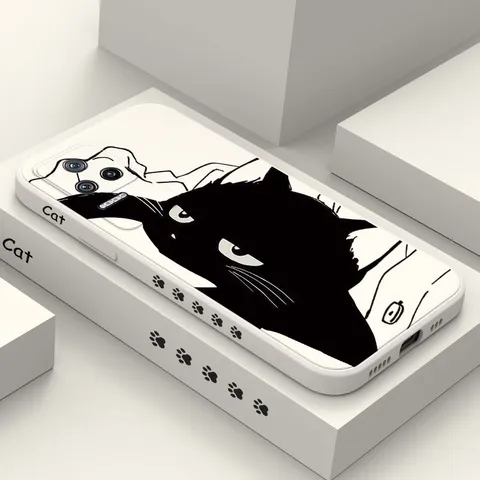 Capa Para Telefone De Gato Agrieda Xiaomi Poco C40 M4 F4 X4 PRO 4G 5G GT Creative Design