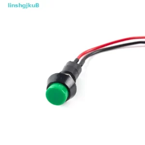 Interruptor De Buzina Modificado Para Carro Pequeno Botão De Vermelho Verde Novo