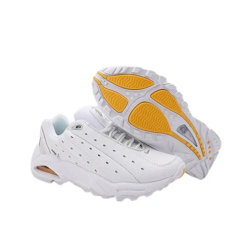 Nocta Masculina Todos Brancos Sapatos De Treinamento Femininos Amarelos Tampão De Alta Qualidade 3646