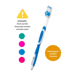 Escova de Dente Complete Clear Up com 1 Unidade Cores Sortidas Multi Saúde HC590