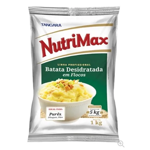 Batata Flocos Nutrimax 1kg Desidratada