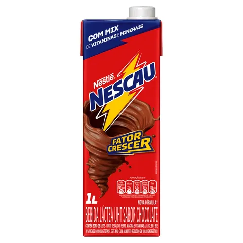 Bebida Láctea UHT Chocolate Nescau Caixa 1l