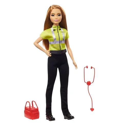 Barbie Profissões Paramédica Mattel
