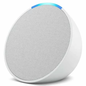Smart Speaker Bluetooth Amazon Echo Pop com Alexa Branco ECHOPOP