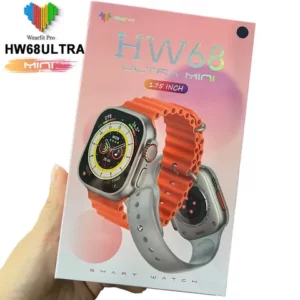 HW68 Ultra mini Smartwatch Mulher 41mm Watch Series 8 Double Watchband Temperatura Corporal Intercomunicador De Voz Relógio Esportivo fitness