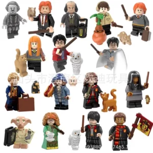 Harry Potter Building Block Minifigure Porco Fantasma Montagem de Pequenas Partículas Doll Toy