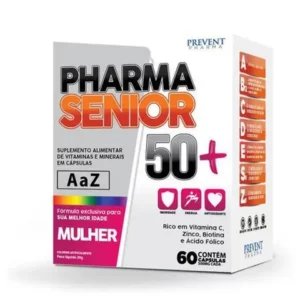 Pharma Senior Mulher Vitaminas Minerais 500Mg 60Cps Prevent