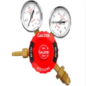 Regulador De Pressão Para Gás Acetileno Rg200 Galzer