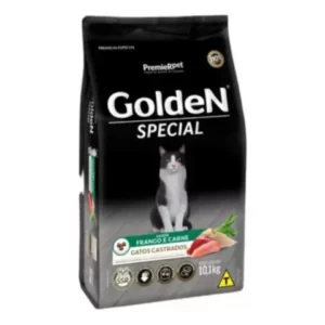 Ração Golden Special Gatos Castrados Frango E Carne 101kg
