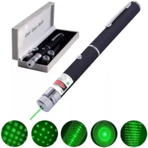 Caneta Laser Verde Green Pointer Fort Apresentações Durável Versatilidade Pilha Com Efeitos Profissional Apontador