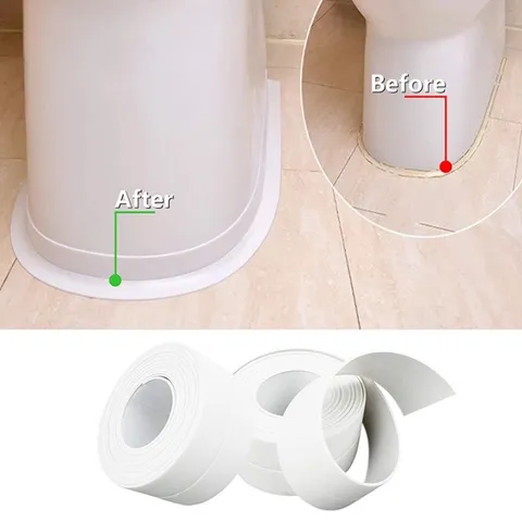 Fita Adesiva De Cozinha De 5m Em PVC Para Banheiro À Prova Dágua Marca Nova