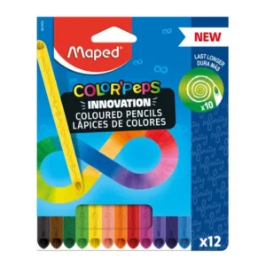Lápis de cor ColorPeps Infinity 12 cores 861600 Maped