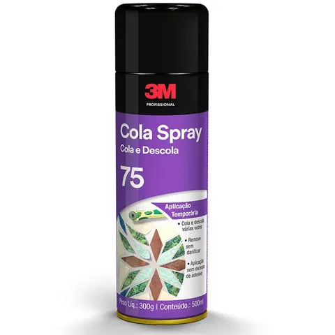 Adesivo Spray 75 Cola e Descola 300g 3M
