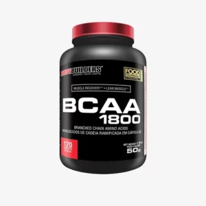 BCAA 1800 120 Cápsulas Bodybuilders Suplemento ideal para academia e atividades físicas